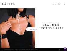 Tablet Screenshot of lalita.com